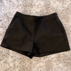 Express black shorts size 2